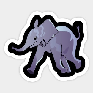 Baby Elephant Sticker